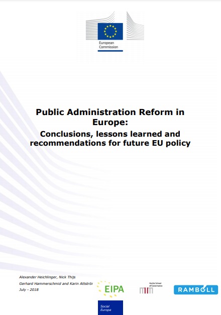 Public Administration Reform in Europe: Conclusions, lessons learned and recommendations for future EU Policy